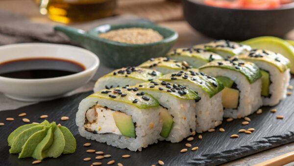 Avocado-Tofu-Sushi